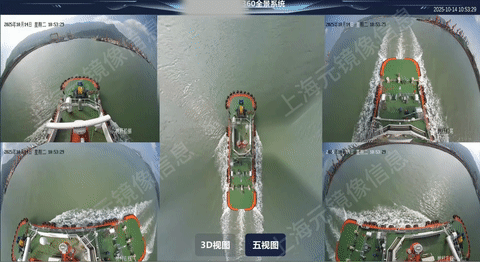 360°船载环视视频系统